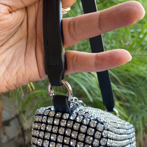 Rhinestone mini bag - Picture 5 of 6